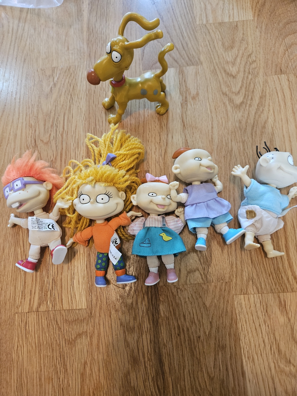 Rugrats Character Plush & Figure Toy Set - Yellow/Multicolor